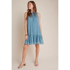 Anthropologie Natalie Flounced Tunic